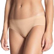 Calida Truser Natural Comfort Brief Beige bomull Small Dame