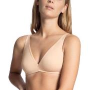 Calida BH Natural Comfort Soft Bra Beige bomull B 85 Dame