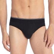 Calida Pure and Style Mini Brief Svart bomull X-Large Herre