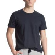 Calida Remix Basic T-Shirt Mørkblå bomull Large Herre