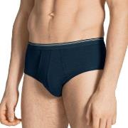 Calida Twisted Cotton Midi Marine bomull Medium Herre