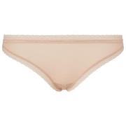 Calvin Klein Truser Bottoms Up Refresh Thong Beige polyamid Large Dame