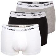 Calvin Klein 3P Cotton Stretch Low Rise Trunks Hvit/Grå bomull Medium ...