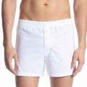 Calida Cotton Code Boxer Shorts With Fly Hvit bomull XX-Large Herre