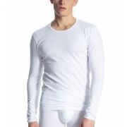 Calida Cotton Code Shirt Long Sleeve Hvit bomull X-Large Herre