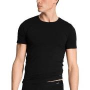 Calida Cotton Code T-shirt Svart bomull Medium Herre