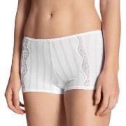 Calida Truser Etude Toujours High-Waist Panty Hvit bomull Large Dame
