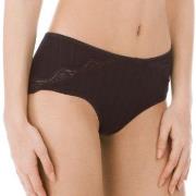 Calida Truser Etude Toujours Regular Cut Panty Svart bomull Small Dame