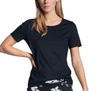 Calida Favourites Dreams T-shirt Mørkblå bomull Small Dame