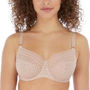 Freya BH Viva Underwire Side Support Lace Bra Beige polyamid D 60 Dame