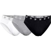 CR7 Cristiano Ronaldo 3P Basic Brief Svart/Hvit bomull X-Large Herre