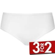 Damella Truser Classic Microfiber Tai Hvit X-Large Dame