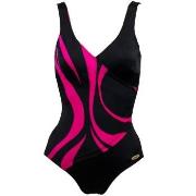 Damella Julia Basic Swimsuit Cerise 46 Dame