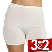 Damella Truser Wool And Silk Shorts Vanilje ull 44 Dame