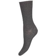 Decoy Strømper Thin Comfort Top Socks Grå Strl 37/41 Dame