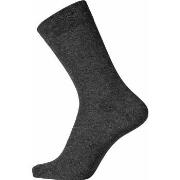 Egtved Strømper Pure Cotton Socks Mørkgrå  bomull Str 45/48 Herre