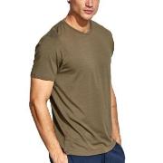 Panos Emporio Base Bamboo Tee Oliven XX-Large Herre