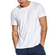 Panos Emporio Base Bamboo Tee Hvit Small Herre