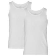 Resteröds 2P Bamboo Tank Top Hvit Small Herre