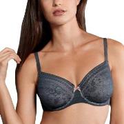 Rosa Faia BH Fleur Underwire Bra Antracit polyamid D 80 Dame