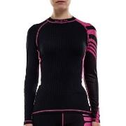 Salming Baselayer LS Tee Women Svart/Rosa polyester X-Small Dame