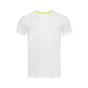 Stedman Active 140 Crew Neck Hvit polyester Small Herre