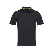 Stedman Active 140 Polo Svart polyester Small Herre