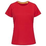 Stedman Active 140 Raglan For Women Rød polyester X-Large Dame