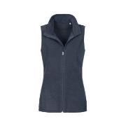 Stedman Active Fleece Vest For Women Mørkblå polyester X-Large Dame