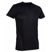 Stedman Active Sports-T For Men Svart polyester Small Herre