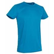 Stedman Active Sports-T For Men Blå polyester X-Large Herre