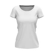 Stedman Claire Crew Neck Hvit ringspunnet bomull Small Dame