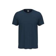 Stedman Classic Men T-shirt Marine bomull Medium Herre