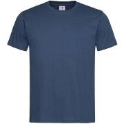 Stedman Classic T Organic Unisex Crew Neck Marine økologisk bomull XX-...