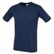 Stedman Classic-T Fitted For Men Marine bomull Large Herre