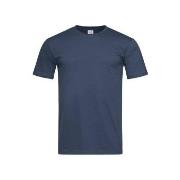 Stedman Classic-T Fitted For Men Marine bomull X-Large Herre