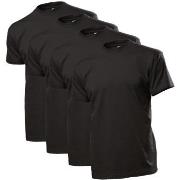Stedman 4P Comfort Men T-shirt Svart bomull X-Large Herre