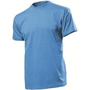 Stedman Comfort Men T-shirt Lysblå bomull X-Large Herre