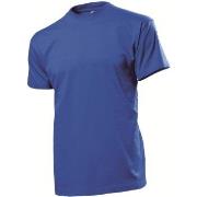 Stedman Comfort Men T-shirt Royalblå bomull XX-Large Herre