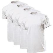 Stedman 4P Comfort Men T-shirt Hvit bomull X-Large Herre