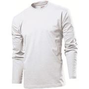 Stedman Comfort-T Long Sleeve Hvit bomull XX-Large Herre