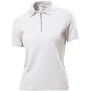 Stedman Polo Women Hvit bomull Small Dame