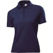 Stedman Polo Women Marine bomull XX-Large Dame