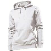 Stedman Sweatshirt Hooded Women Hvit X-Large Dame