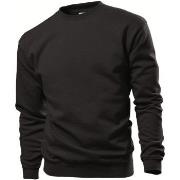 Stedman Sweatshirt Men Svart Medium Herre