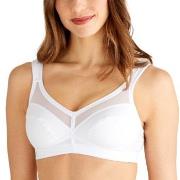 Swegmark BH Net Faitrade Cotton Soft Bra Hvit økologisk bomull C 90 Da...