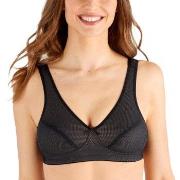 Swegmark BH Net Organic Cotton Soft Bra Svart D 95 Dame