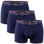 Tommy Hilfiger 3P Stretch Trunk Premium Essentials Mørkblå bomull Medi...