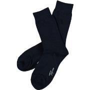 Topeco Strømper Men Classic Socks Plain Marine Str 41/45 Herre