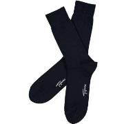 Topeco Strømper Men Socks Plain Dress Sock Marine Str 45/48 Herre